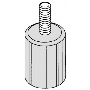 Short Foot Post Assy - 4575-0208